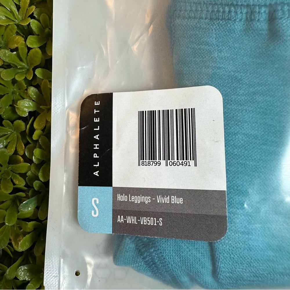 Alphalete Halo Vivid Blue Women's Leggings Size Small - Picture 11 of 12